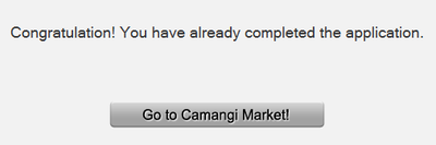 camangi registration success