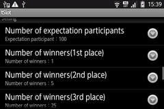 Number of winners