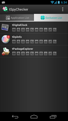 tSpyChecker Exclusion List