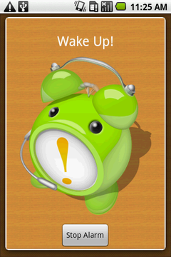 Wake Up Screen